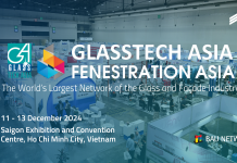 Glasstech Asia lần thứ 20 sẽ diễn ra tại Việt Nam